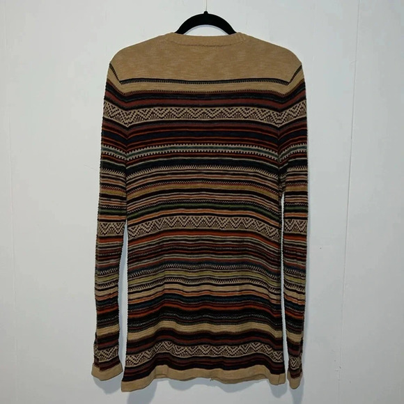 * Eddie Bauer Women’s Long Sleeve Button Up Fair Isle Sweater With Pockets 1065 - Picture 2 of 4